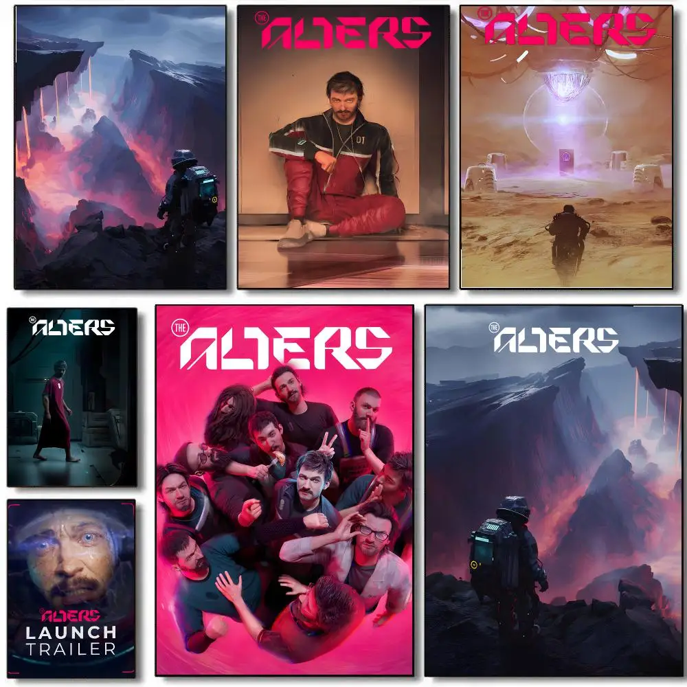 Video Game T-The Alters Poster HD Waterproof Aesthetic Wall For Home Decor Trendy Durable Easy To Apply Art