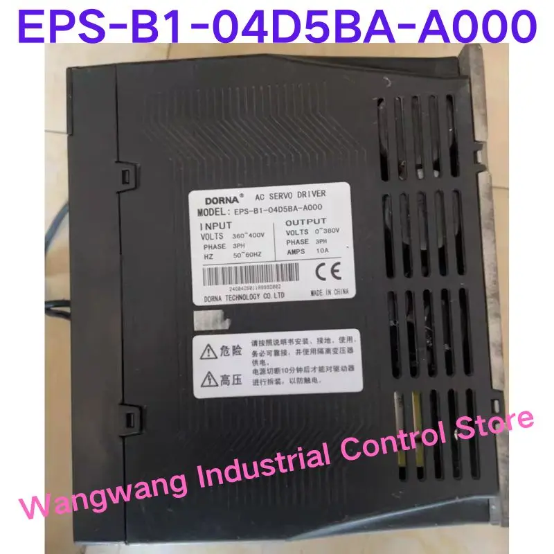 Second-hand test OK , Servo  Drive EPS-B1-04D5BA-A000 EPS-B1-05D5BA-A000
