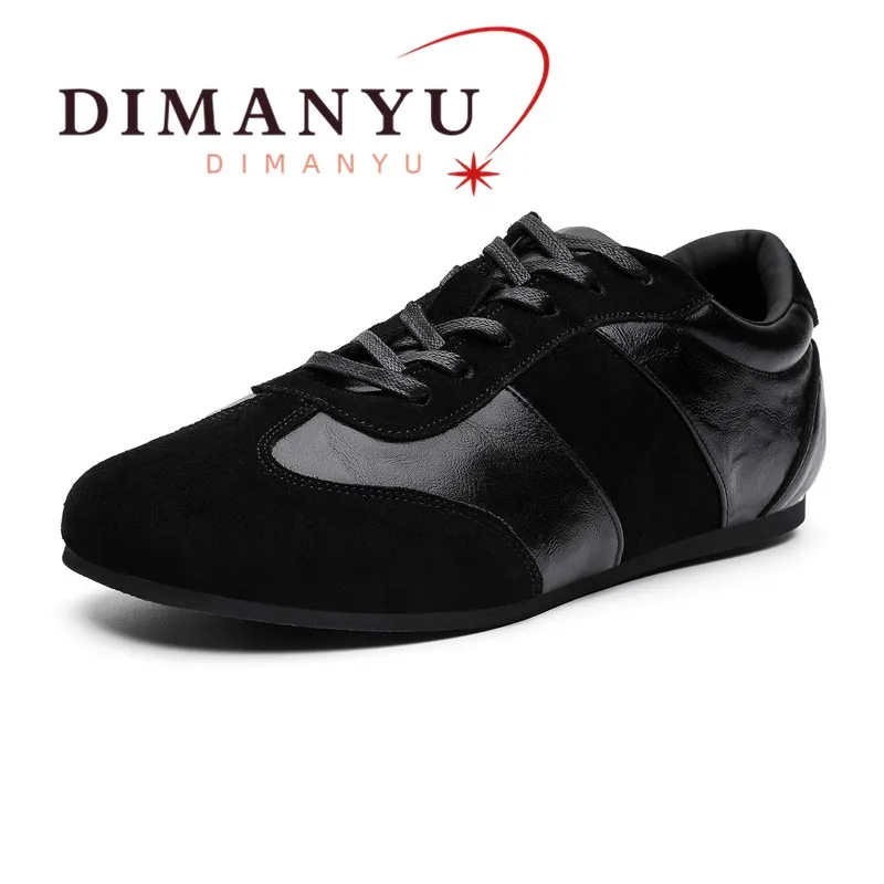 DIMANYU Men Retro Spliced  Sneakers Flat Lace‑Up Casual Shoes Man Fashion Vintage  Men's Virtue Training Shoes