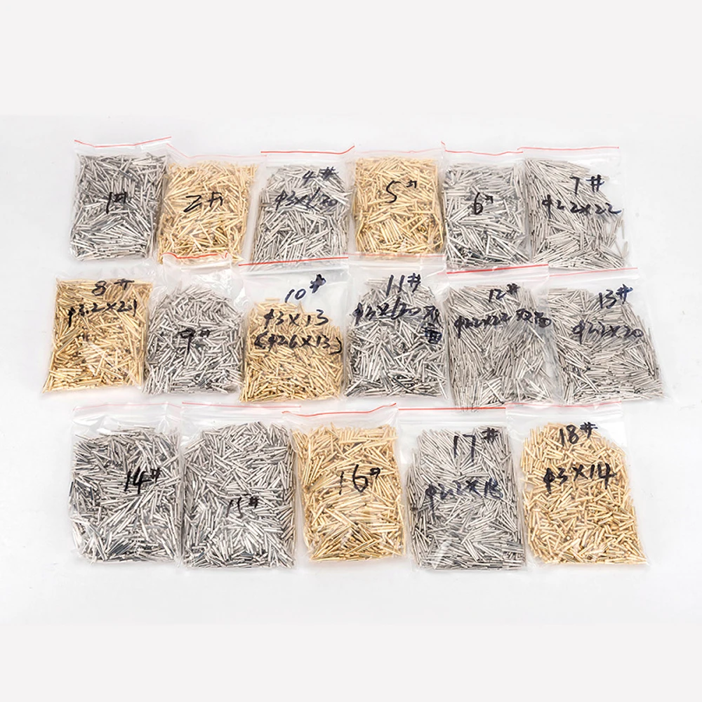 

1000pcs Dental Lab Model Base Pins All Types Dowel Pin with Brass Zinc Steel Materials Dental Laboratory Tools