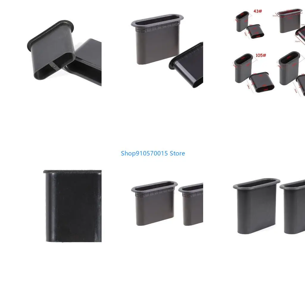 B95C Speaker Inverter Tube Oval Guide Tube Speaker Phase Tube Speaker Inverting Tube
