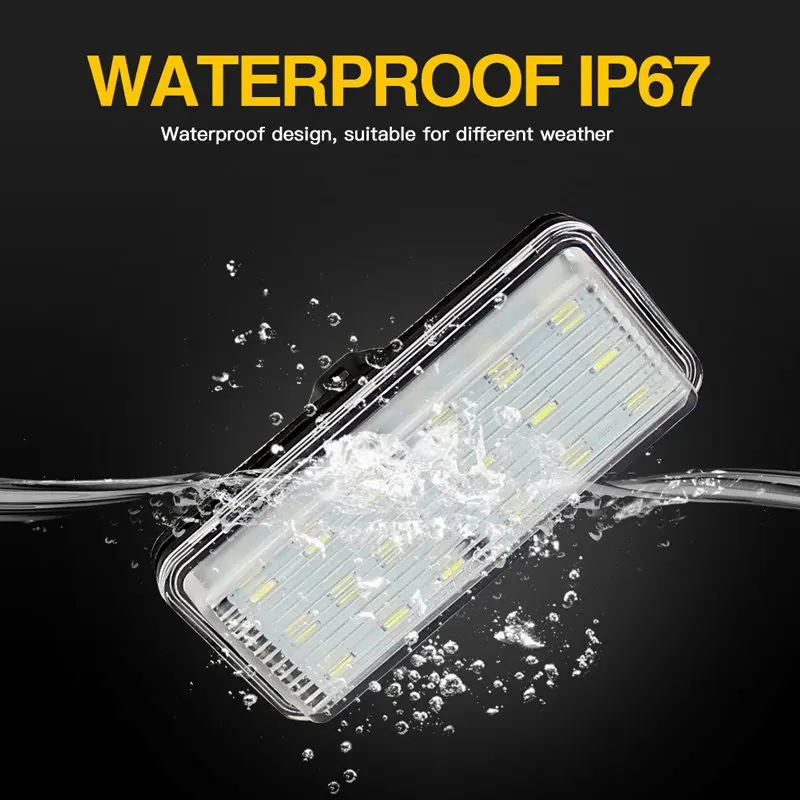 Direct Fit Rear License Plate Light for Prado 2700/LC120 & Land Cruiser LC100/LC200 - Tailgate Lamp Accessory