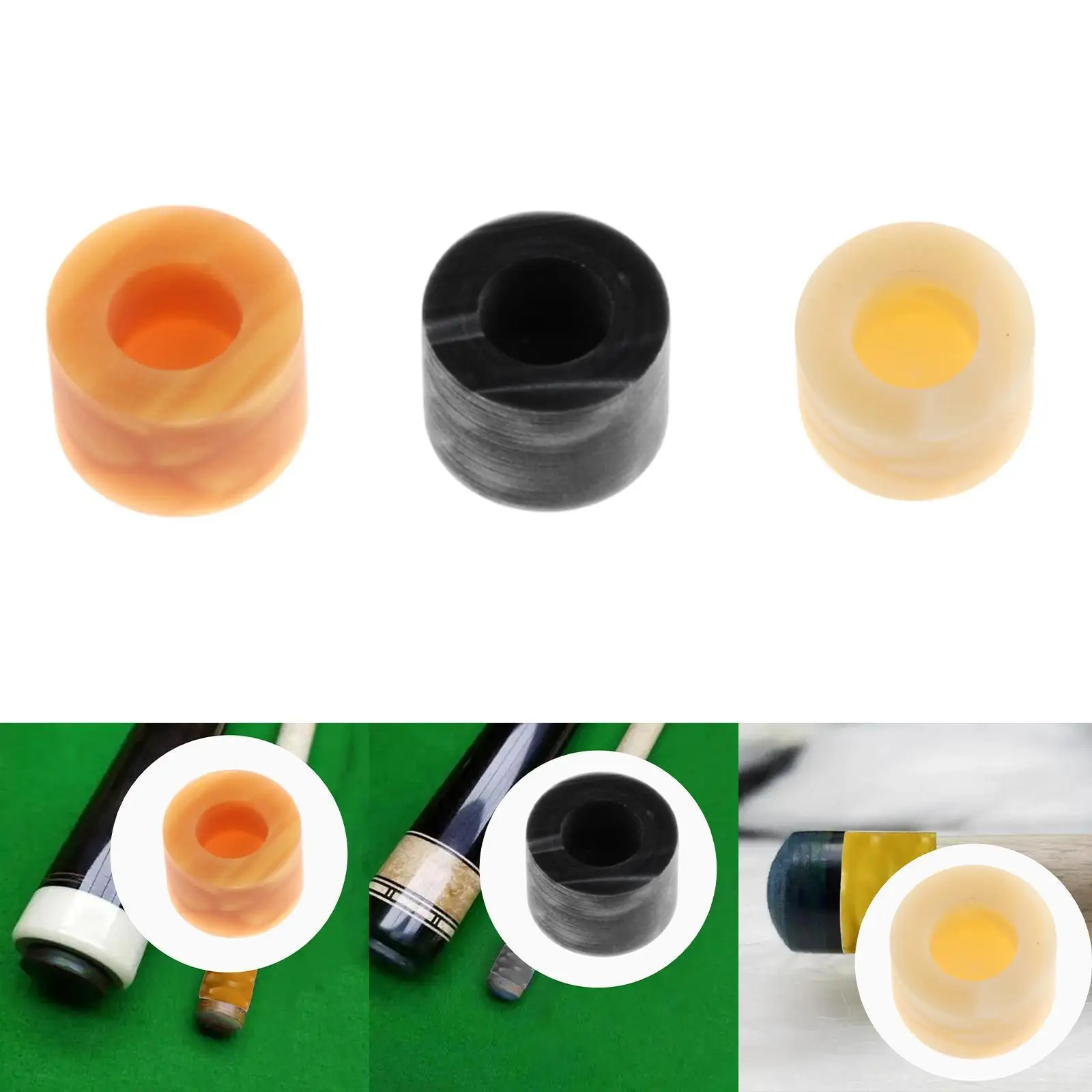 

Billiard Cue Stick Ferrule Easy Installation Replacement Part Billiards Accessories Lightweight Compact Billiard Cue Tip Ferrule