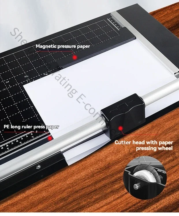 New New 35CM 14inch Paper Trimmer Roller Rolling Cutting Blade, Sliding Paper Cutting Machine, Paper Cutting Machine
