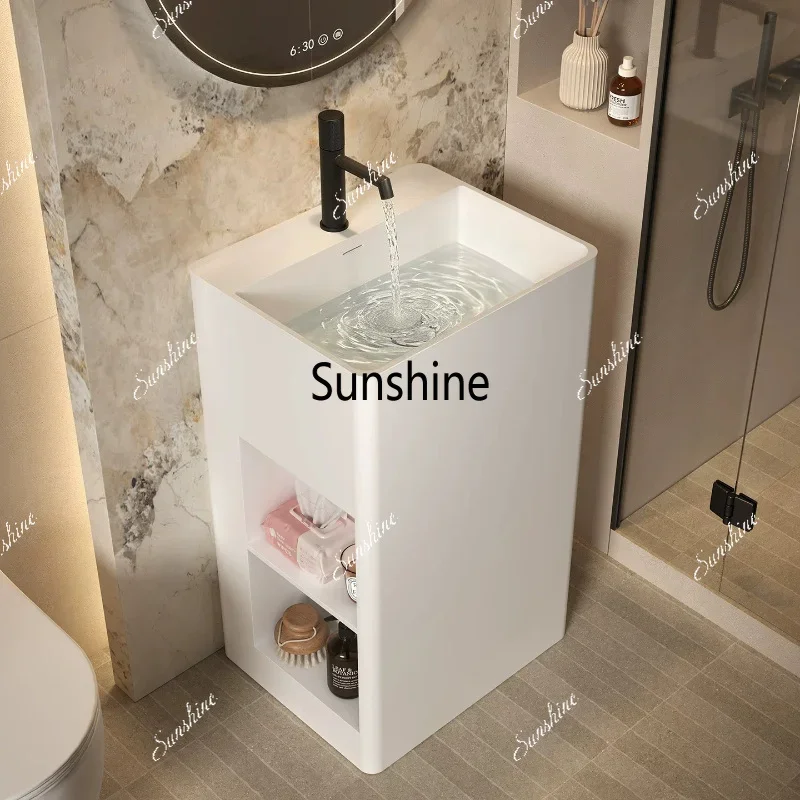 Polymer space storage column basin home hotel bed and breakfast bathroom floor customizationTJ