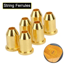 Metal Guitar String Ferrules - Through-Body String Mounting Ferrules - for TL / ST Style Electric Guitar Parts Replacement