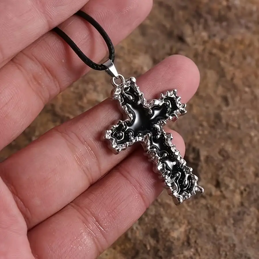 1/5/10/20/50/100pcs Fashionable and Cross Pendant Necklace. Simple Design Suitable for Daily Wear and Parties. A Valentine's Day