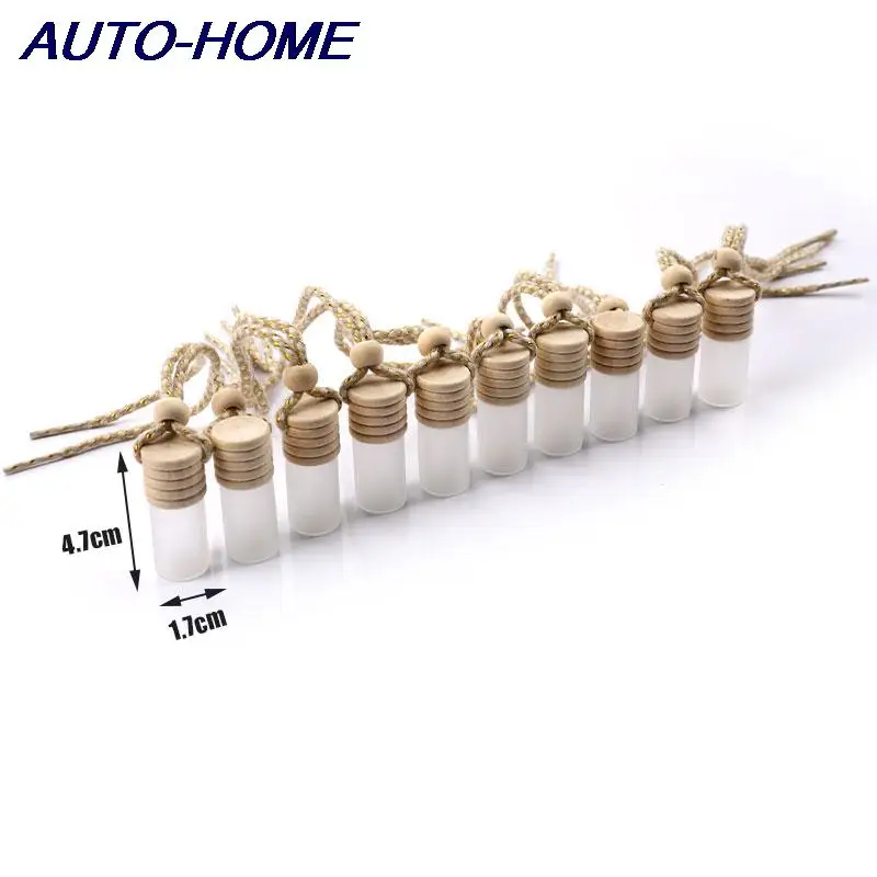 5ml Car Perfume Bottle for Essential Oils Air Freshener Auto Ornament Car-styling Perfume Pendant Hot Car Accessories 10pcs/lot