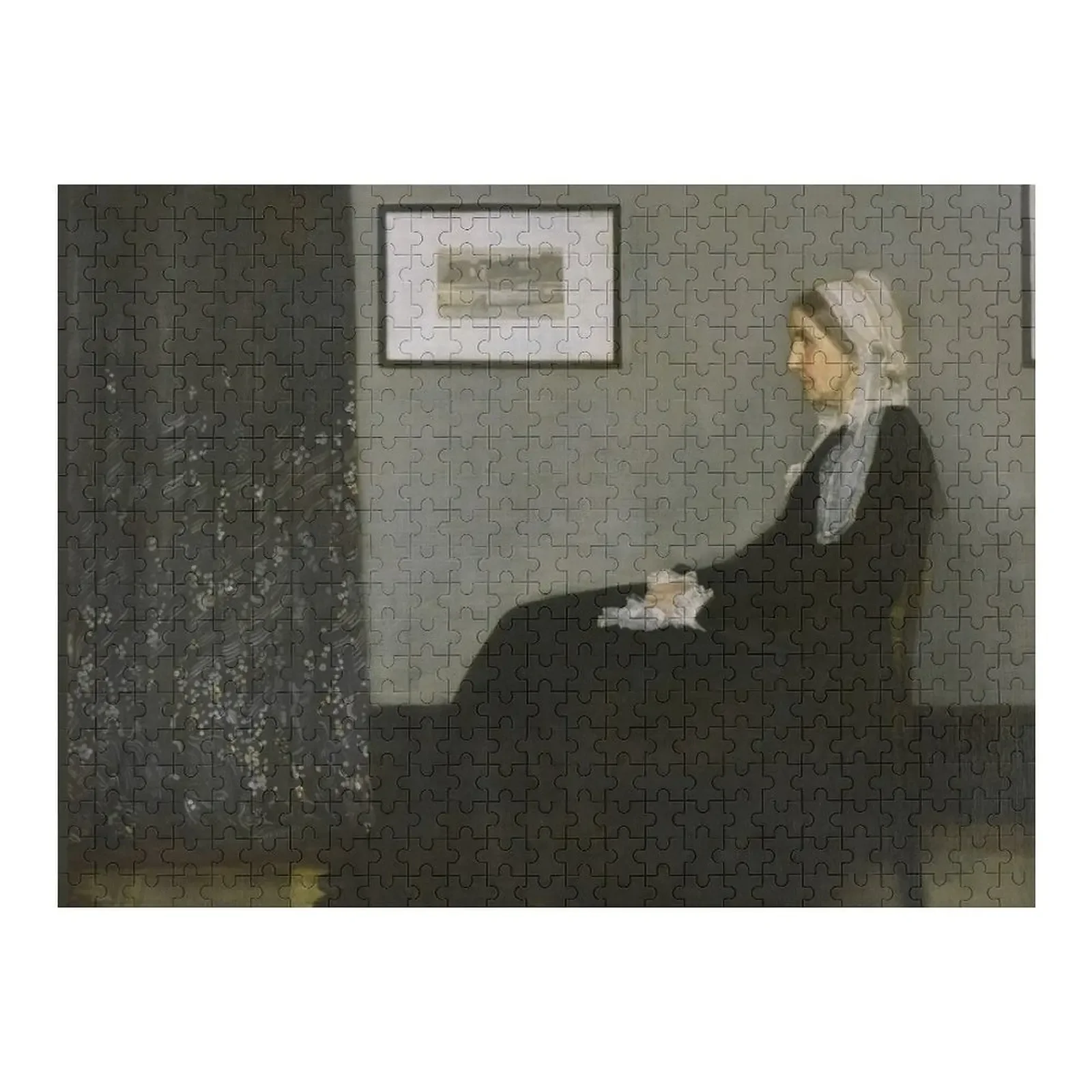 

Whistler's Mother James McNeill Whistler Jigsaw Puzzle Iq Personalised Puzzle