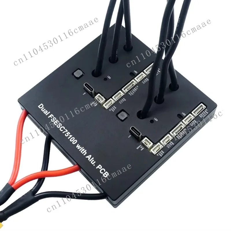 75100 with Aluminum PCB Based on VESC for Electric Skateboard Electric Scooter Ebike Speed Controller