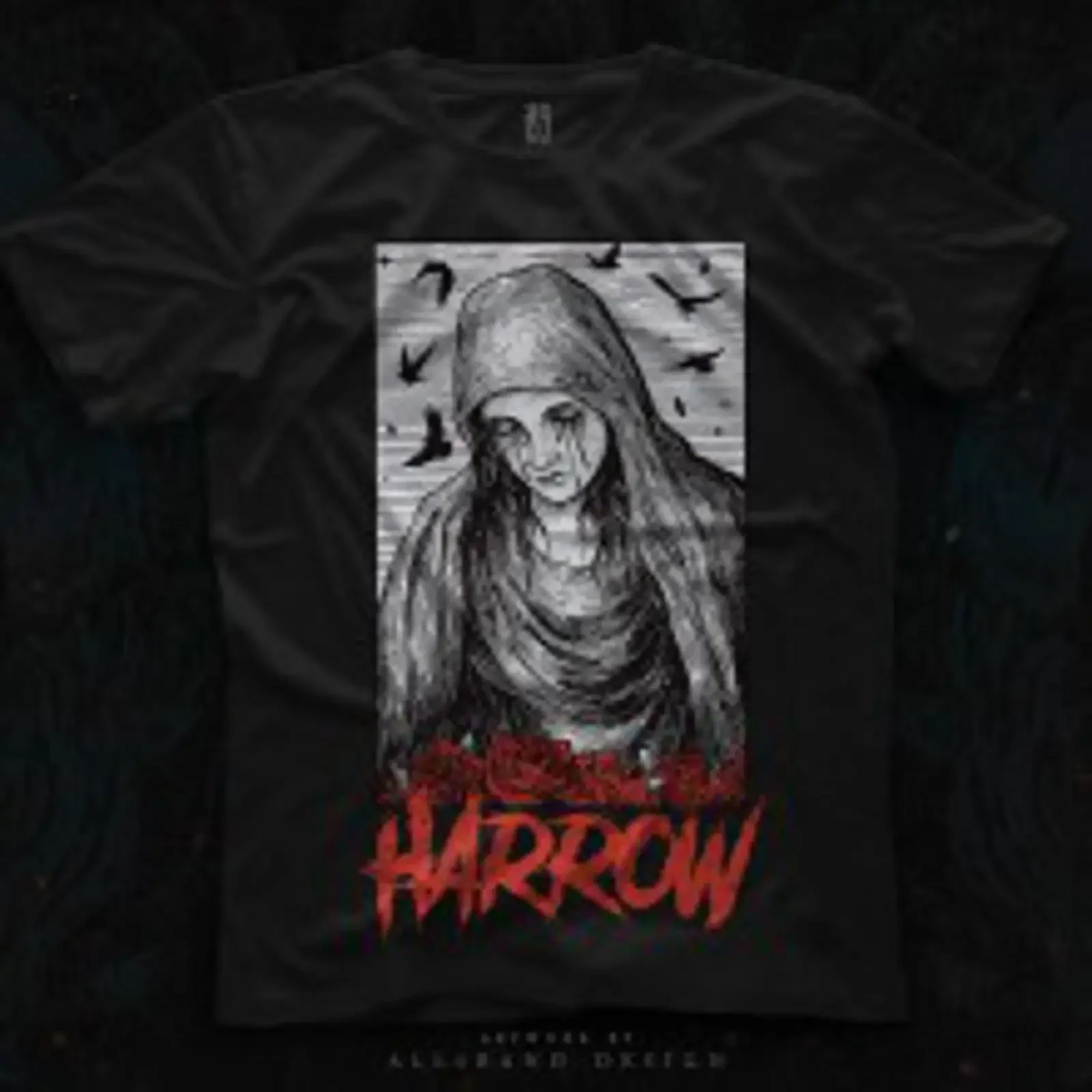 Post hardcore band shirt design vintage Washed Slightly streetwear Unisex Top For Everyday Wear fashion Casual Comfortable