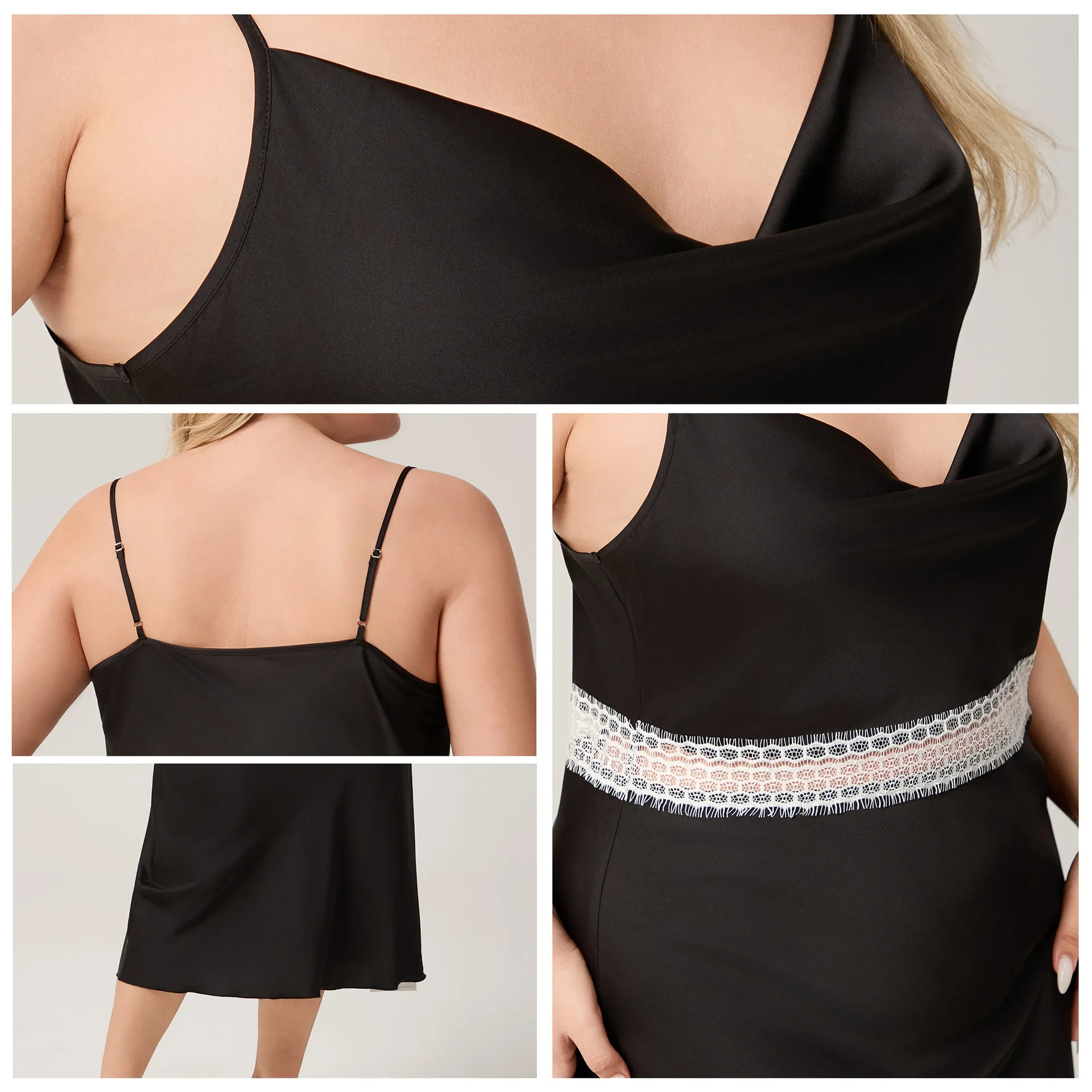 

Сексуальная кружевная ночная рубашка, нижнее белье, домашняя одежда, большой размер 5XL, женская длинная ночная рубашка, сорочка, одежда для сна, свободная атласная одежда для дома