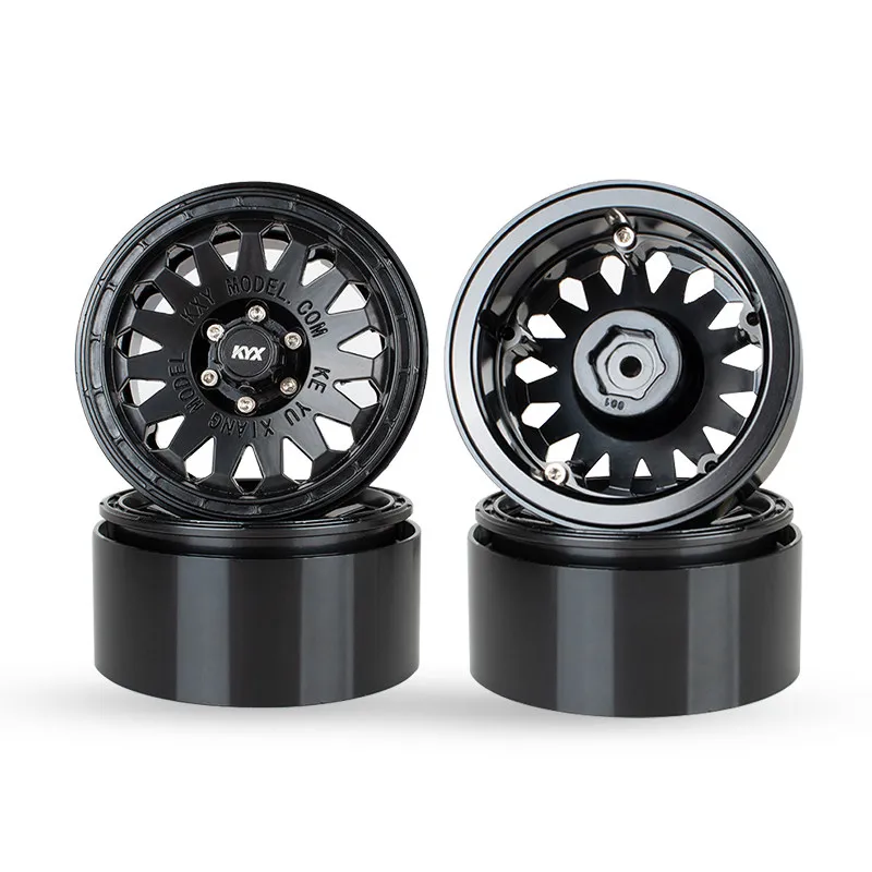 KYX 1/10 simulation climbing car 2.2 metal wheel hub 12mm hexagonal metal wheel die casting process wheel hub