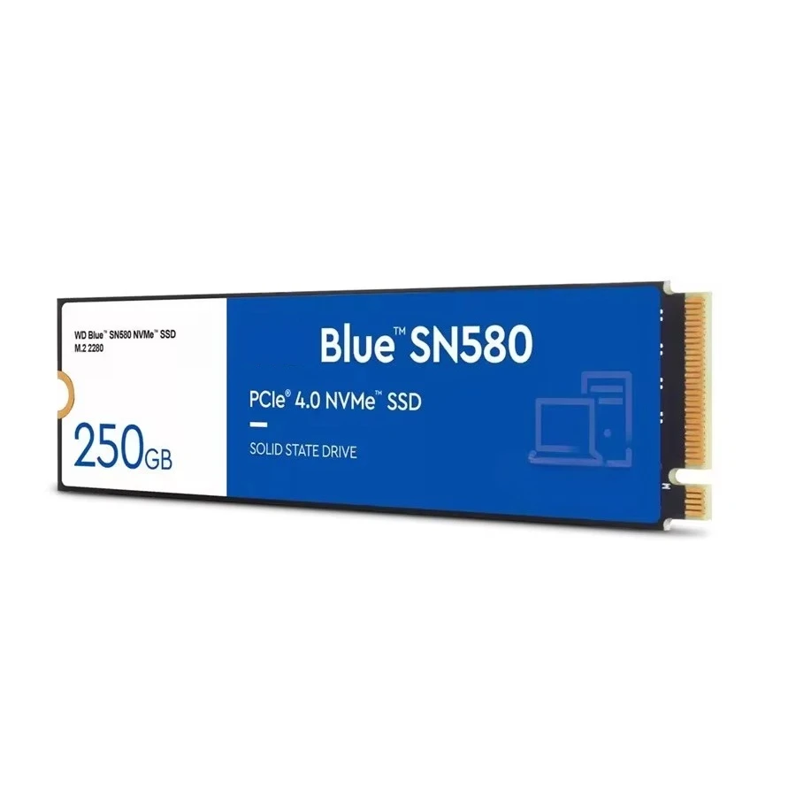 Disco rigido interno a stato solido blu SN580 NVMe SSD da 500 GB 1 TB M.2 per laptop e desktop