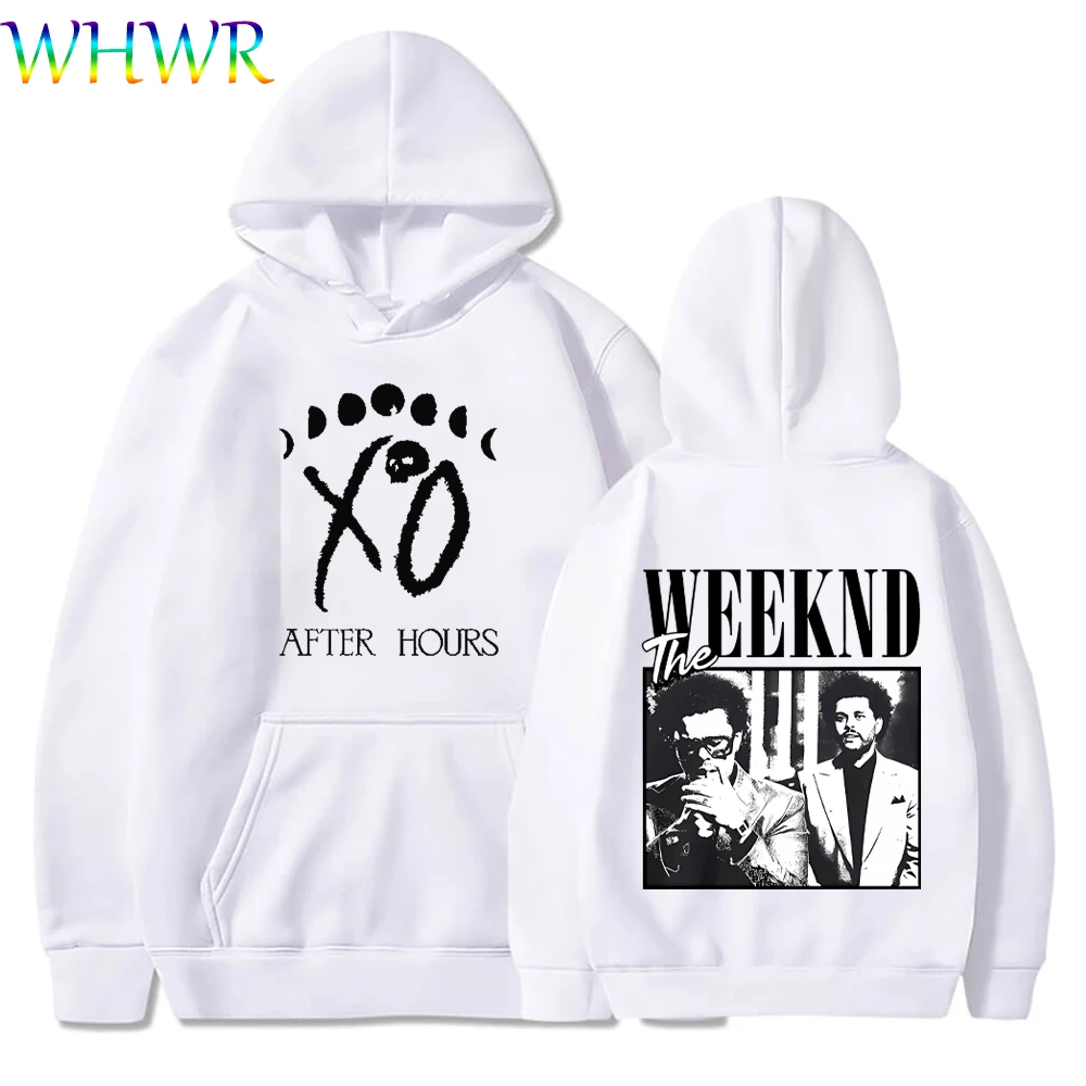 Weeknd Fleece Sweatshirts Casual Loose Hoodies the Weeknd Oversized Hoodie Y2k Streetwear Pullover Unisex Printing Pullovers