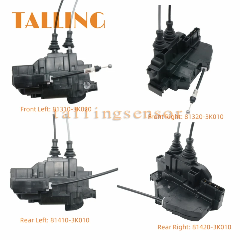

81310-3K020 81320-3K010 Front Rear Left/Right Door Lock Actuator For Hyundai Sonata 2006 2007 2.4L 3.3L 81410-3K010 81420-3K010