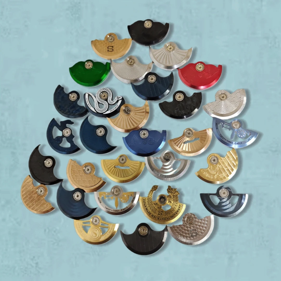 

Индивидуальный маятниковый гибридный ротор (молоток) для автоматических механизмов NH35, NH34, NH36, NH38, NH39, NH70, 4R35, 4R36, 7S26 – запчасти для ремонта часов