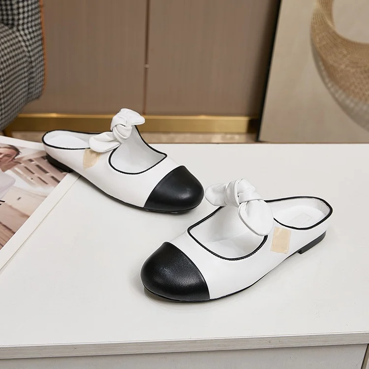 شباشب صيفية عصرية ومتعددة الاستخدامات موديل 2025 ذات ألوان مغلقة عند الأصابع