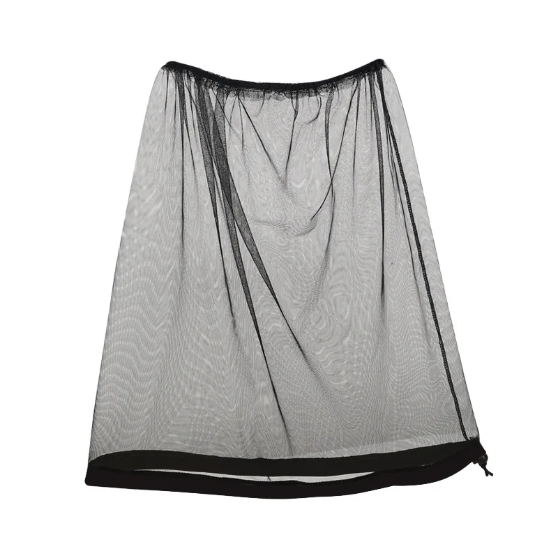 Mosquito Net Head Cover Breathable Fishing Veil for Adults UPF50+ Sun Protection Mesh Face Shield Durable