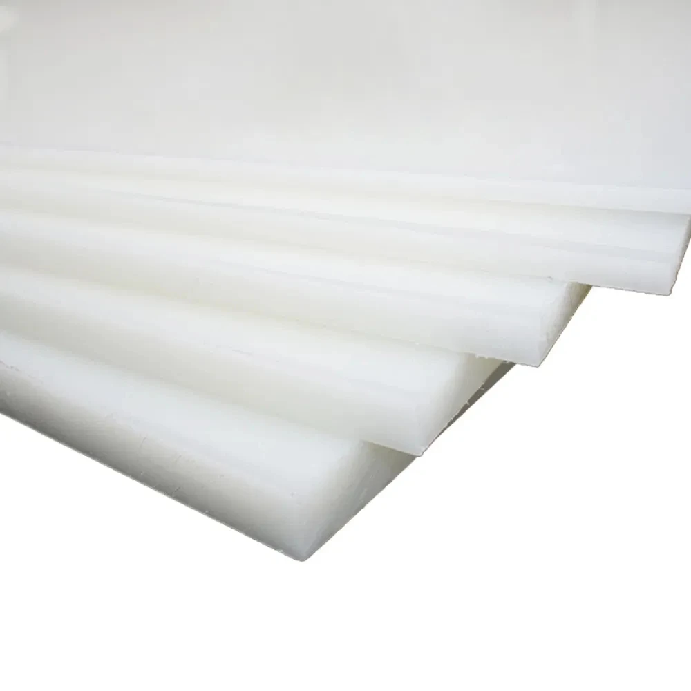 1/2/3pcs White PP Food Grade Plastic Board Processing Wear-resistant Waterproof Board Customization Thick 5/6/8/10/12/15/20mm
