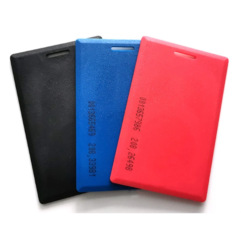 

10Pcs/Lot 125Khz RFID TK4100 Thick ID Smart Proximity 1.8mm Rewritable ID Keyfobs Tags Card READ ONLY Sensor Access Control Card
