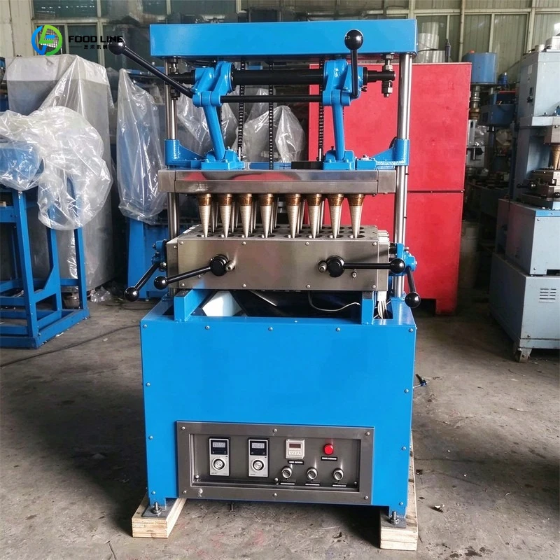 Biscuit Cup Making Machine Edible Cup Machine 24 Head Ice Cream Cone Machine FL Customized