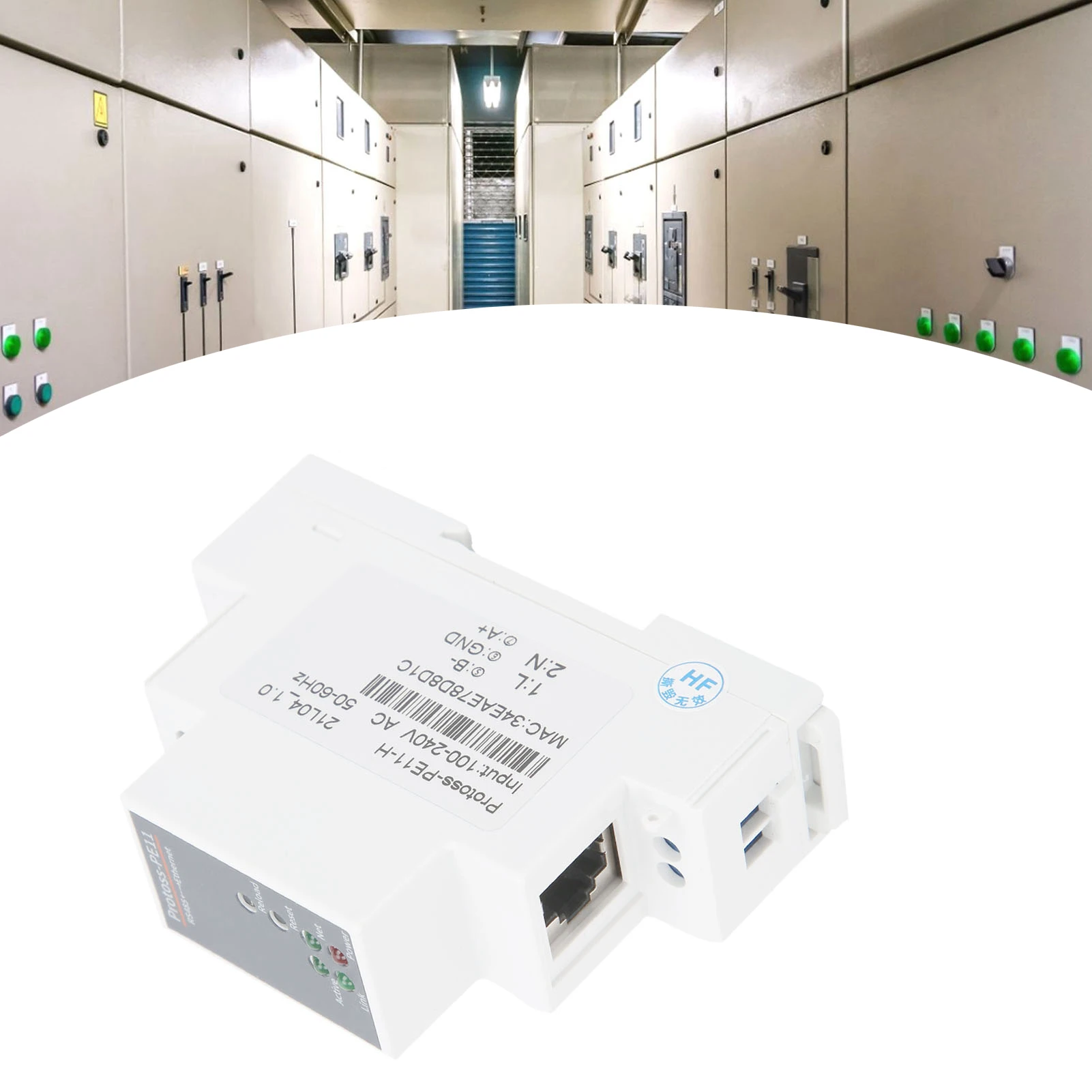 to Ethernet Serial Server  to Ethernet Serial Server Rail-Mounting Router 100-240VAC PE11-H for FreeRTOS