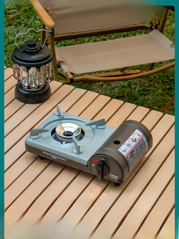 portable-outdoor-camping-stove-set-wild-picnic-wilderness-strong-fire-iwatani-zm-8m-compact-cooking-gear-cardboard-stove