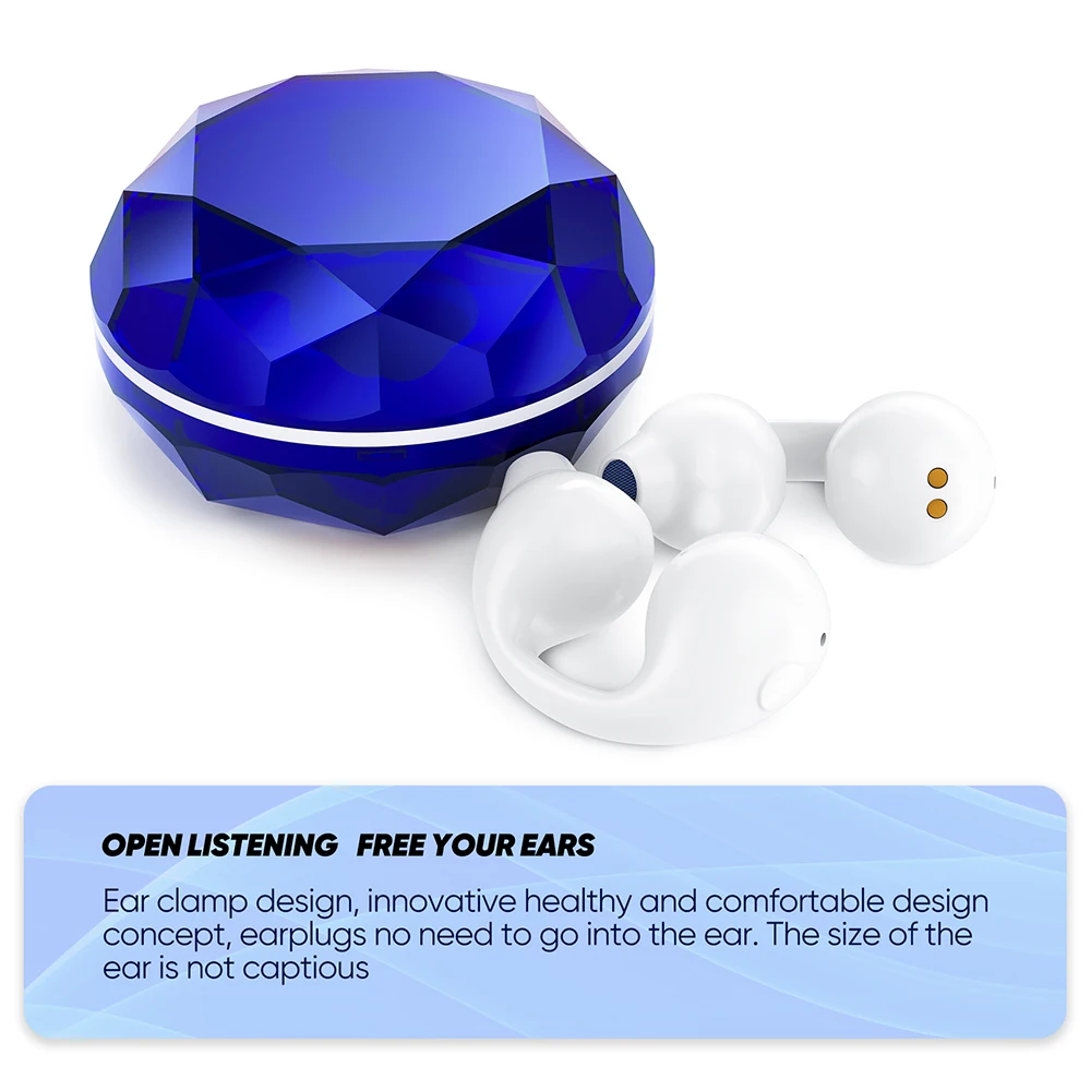 New Wireless Earphone Noise Cancelling TWS Earbuds Blue Tooth Headphone Handsfree Stereo Headset With Microphone For Men Women