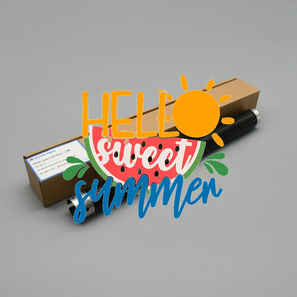 

5pcs. COMPATIBLE NEW AE01-1131 AE011131 Upper Fuser Hot Heat Roller for Ricoh Aficio MP 301 MP301 MP301SP MP301SPF