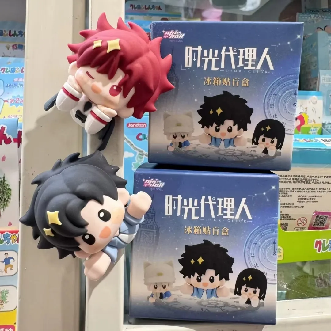 

Minidoll Link Click Reel Back In Time Series Fridge Magnet Blind Box Lucas Charles Jo Collectible Trendy Surprise Gift For Kids