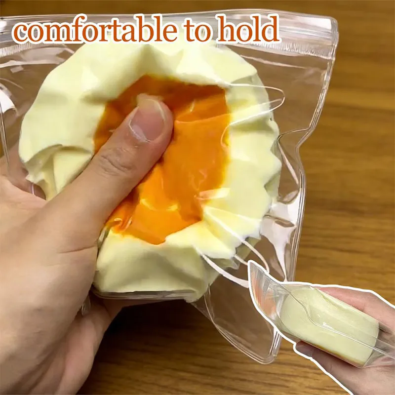 New Soft Rebound Cake Squishy Table Ornamnet Silicone Lifelike Dessert Stress Relief Home Decoration Kids & Adults Gift Craft