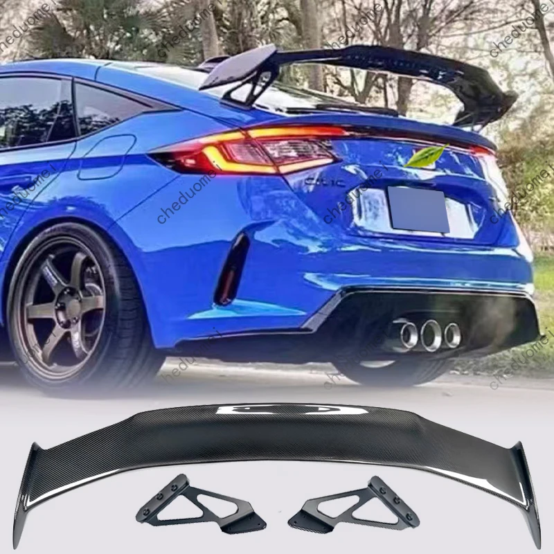 Applicable to the 11th generation Civic FL5 FL1 2021-2024 model, luggage compartment rear lip spoiler aerodynamic wing body kit