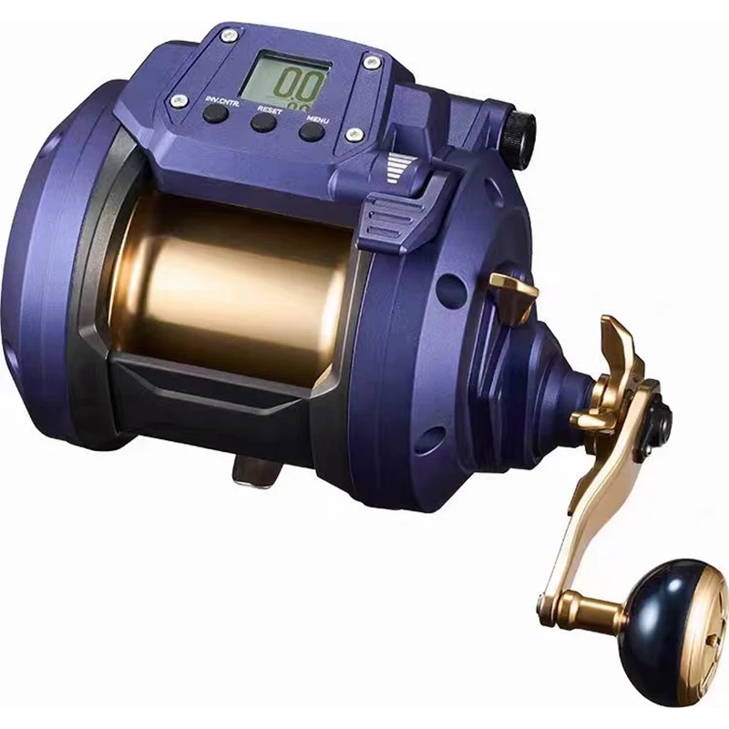 

2023 Fishing reel Seapower 1200 800 Electric fishing reel made in japan Deep sea ocean Boat fishing reel PE10 800 meters