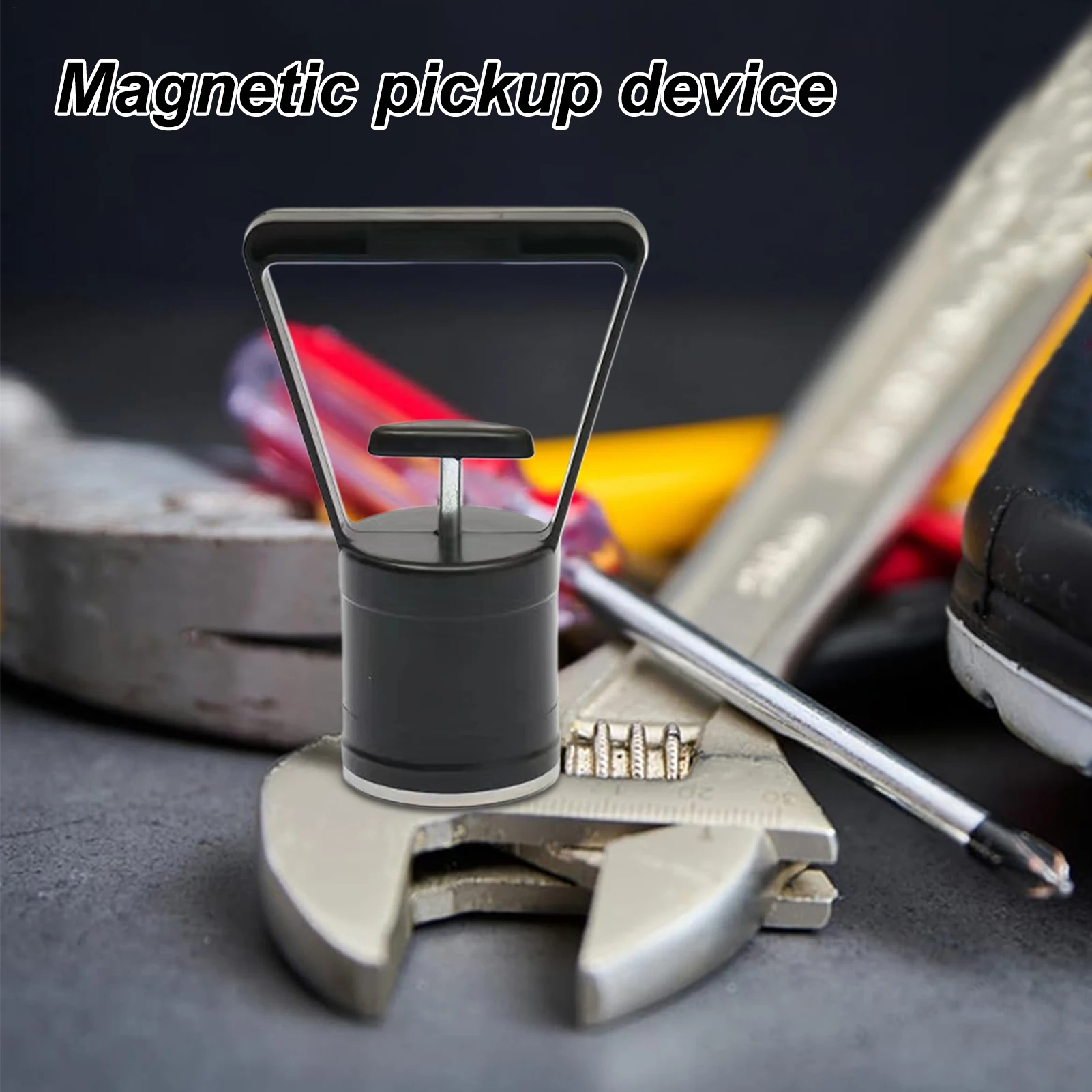 Neues robustes magnetisches Aufnahmewerkzeug, Gummigriff-Verlängerungsstange für Schrauben, Muttern, Bolzen, ergonomisch für Mechaniker und Heimwerker