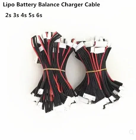 5PCS/lot Lipo Battery Balance Charger Cable1S 2S 3S 4S 5S 6S IMAX B6 Connector Plug Wire Wholesale 150MM