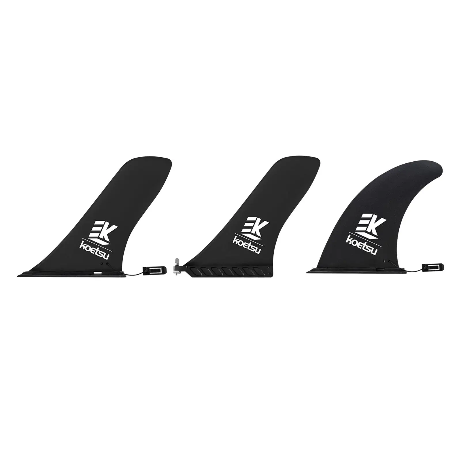 s Surfboard Stand Up Paddle Board Kayak Replacement Black Tail Center For