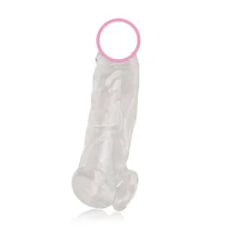 Reutilizável Silicone Ampliação Do Pênis Manga para Homens, Ampliador Do Galo, Extensor Da Tampa, Penis Enhancer, Adulto Sex Toys, Sexos Acessórios