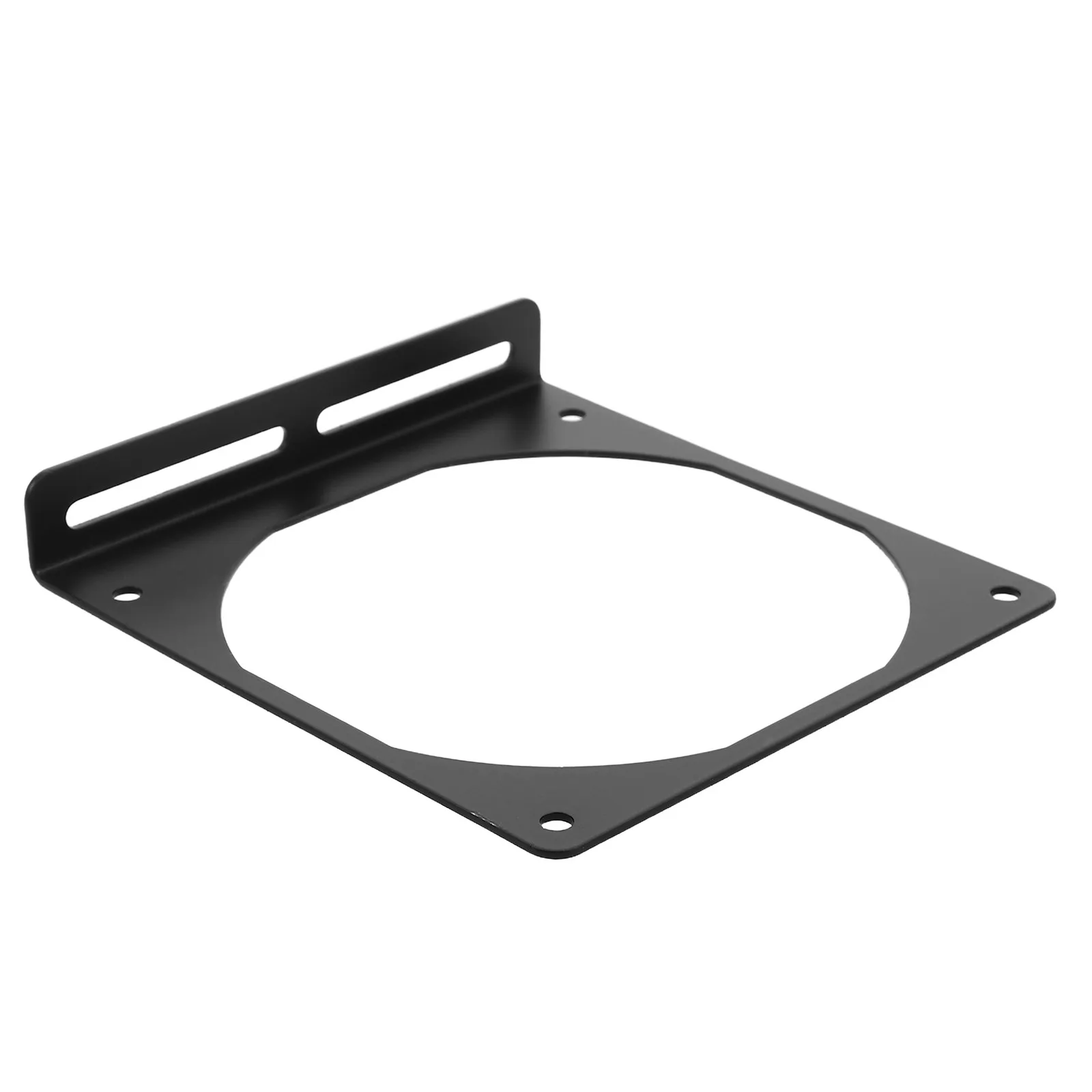 Radiator Fan Mounting Holder Metal Construction Stable Cooling Performance Compact Build Friendly Design Computer Cooling Fan