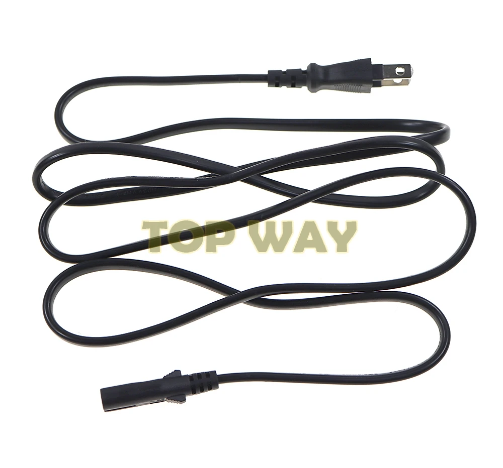 1PCS US Plug 1.5M Style 2-prong Connection Practical For Playstation PS5 AC Power Cord Cable