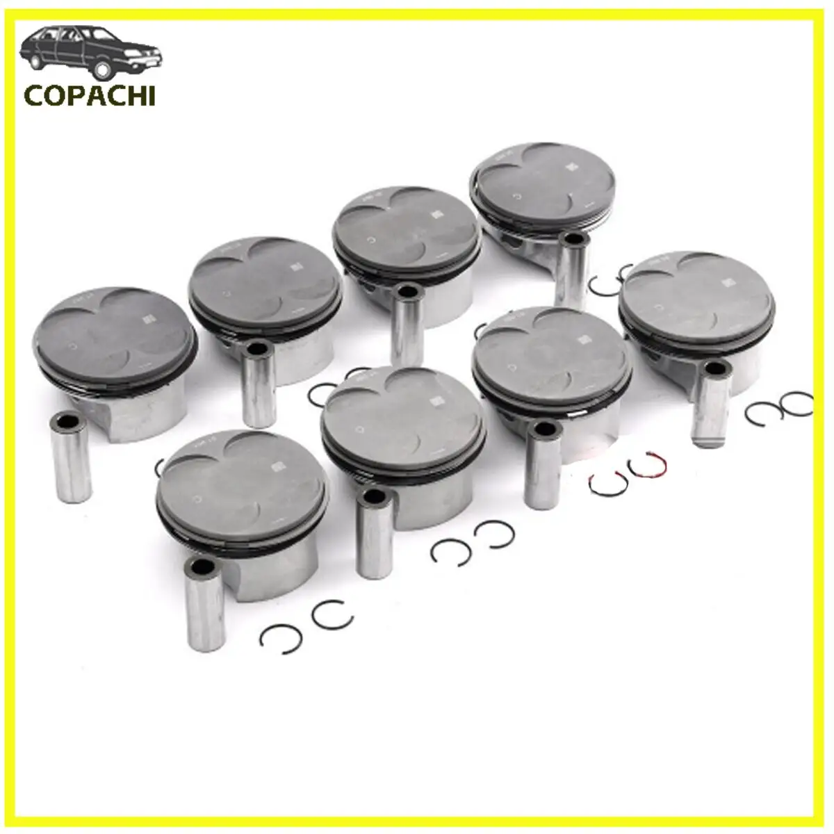 

Комплект поршней и колец N62 (8 шт.) Φ92мм 11257519916 11257515760 для BMW 545i 645Ci 745i X5 E53 E60 E63 E66 4.4, запчасти и аксессуары