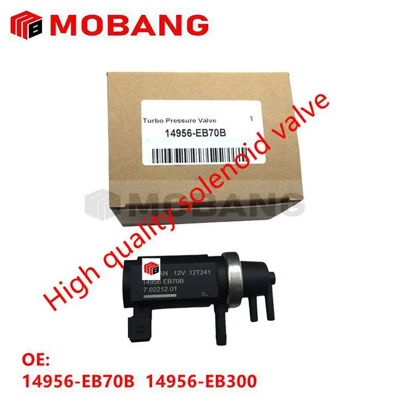 

Соленоидный турбоусилитель 14956eb70b для nissan navara d40 pathfinder r51 2.5 14956-eb70b 14956-eb300 14956eb70a 14956eb300