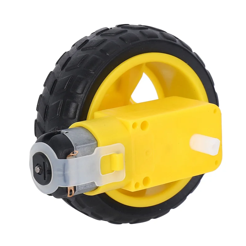 

B05C-40 шт. для Arduino Smart Car Robot пластиковое колесо с мотор-редуктором постоянного тока 3-6 В