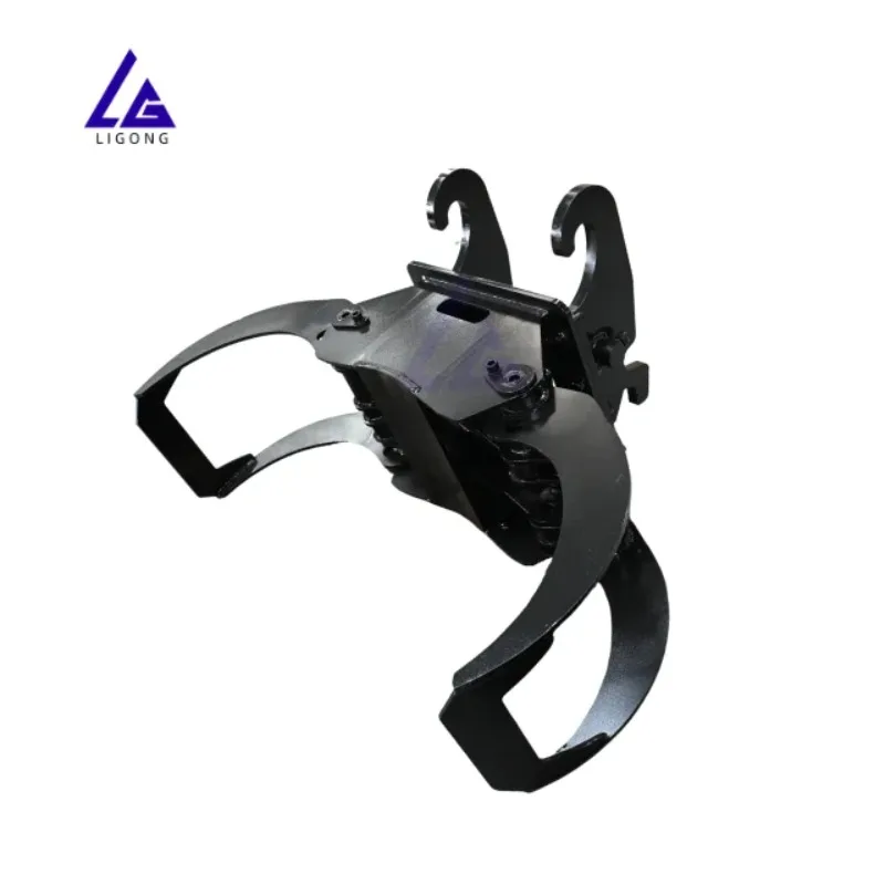 

New LIGONG Energy Saving Light Duty Grapple For 1-50t Excavators Smooth Clamping Performance Daily Lightweight Timber Waste
