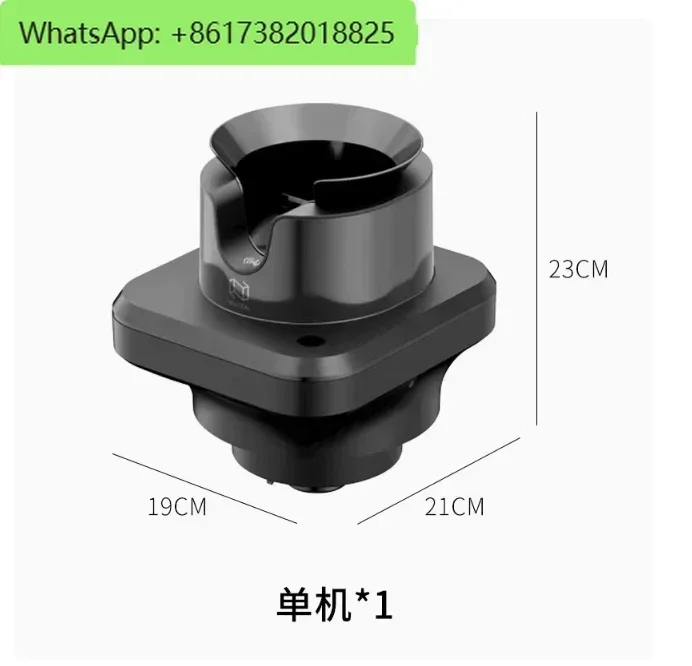 

58mm Automatic Coffee Portafilter Cleaner Desktop Electric Coffee Filter Cleaner For Different Shapes Cafe Equipment