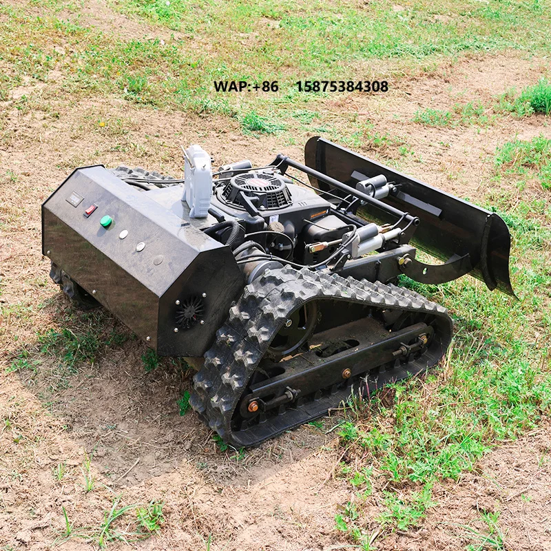 Wireless Automatic zero Turn Robot Remote Control Crawler Lawn Mower with Accessories