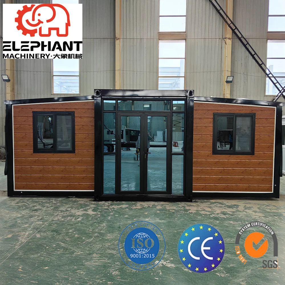 Portable 20ft Prefabricated Modular House Expandable Container Home with Everything Included-Best Buy for Home Living