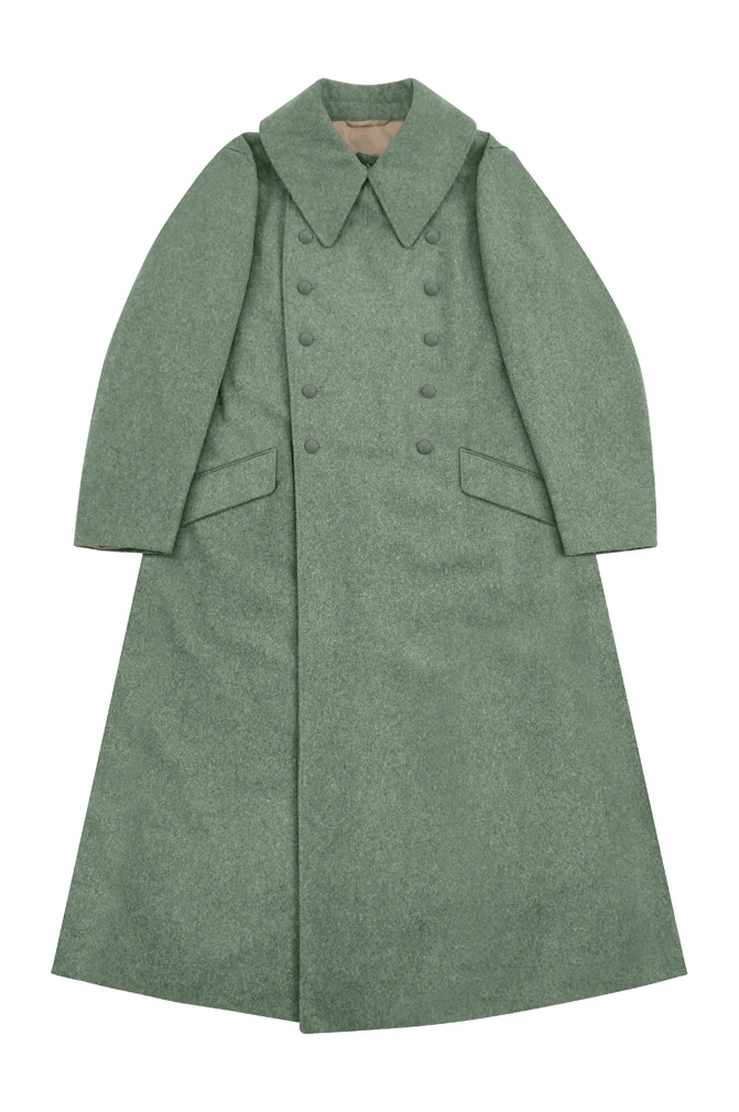 GUGA-015 WWII tedesco M45 Heer / Elite EM Fieldgrey lana Greatcoat