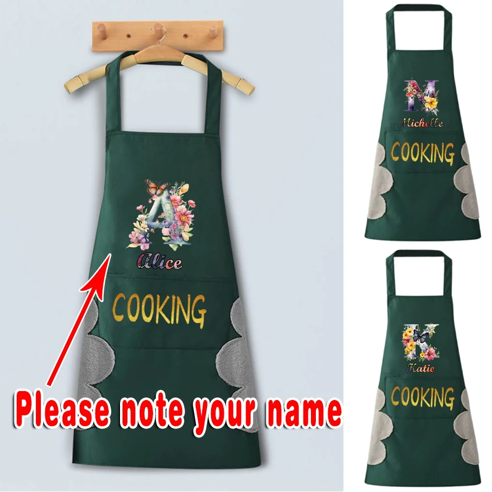 Waterproof and Pollution-proof Home Kitchen Cooking Easy To Clean Cooking Baking Housework Apron.