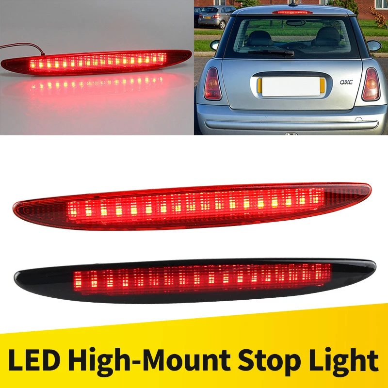1pc Red LED Third Rear High Level Brake Stop Light For Mini Cooper R50 R53 2001-2006 Car Accessories